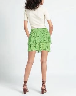 VANESSA SCOTT Mini Skirt For Women Acid Green -VANESSA SCOTT Sales Shop unnamed file 1861