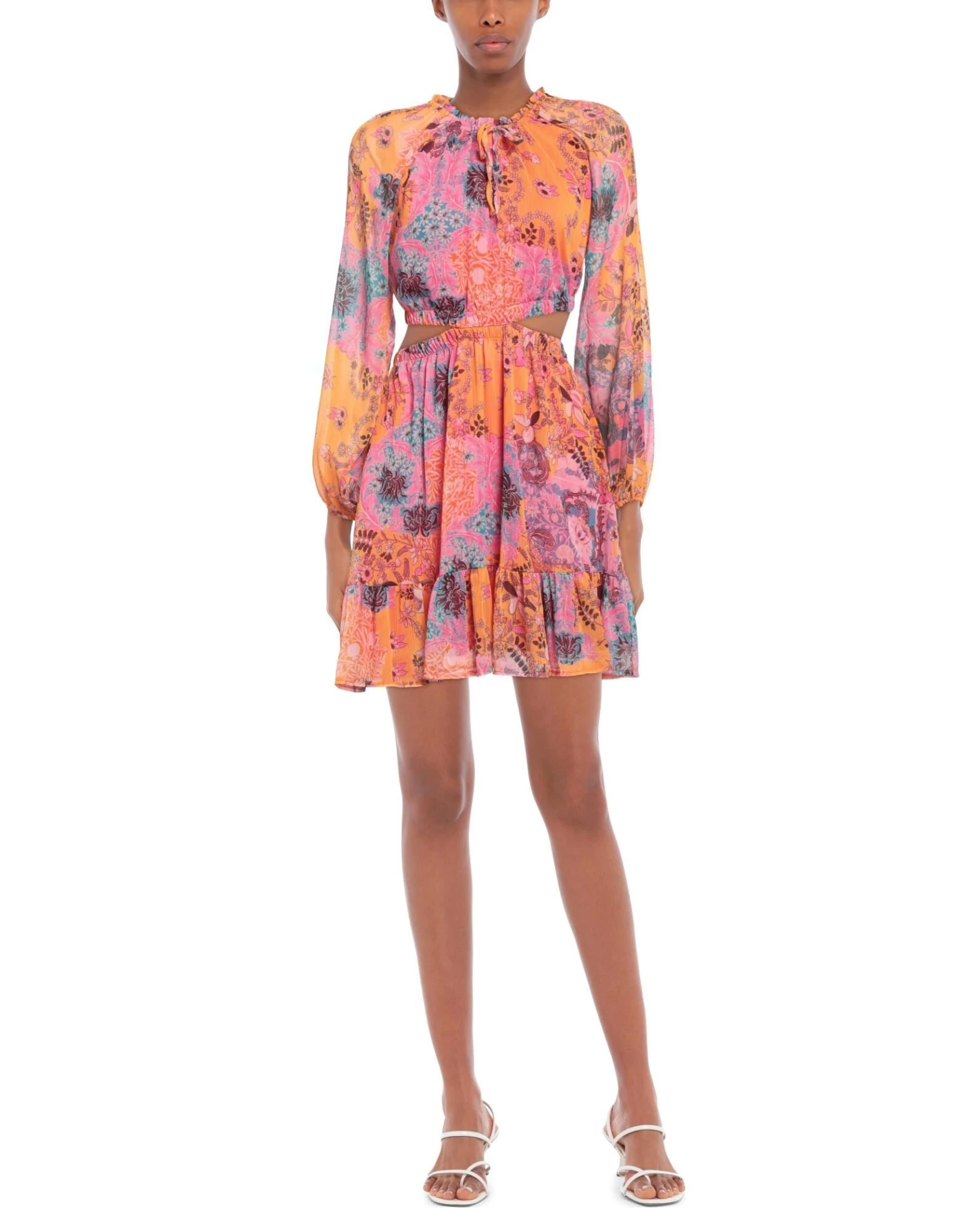 VANESSA SCOTT Short Dress For Women Military Green 2 VANESSA SCOTT Short Dress For Women Military Green - Image 2