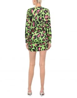 VANESSA SCOTT Short Dress For Women Acid Green -VANESSA SCOTT Sales Shop unnamed file 1884