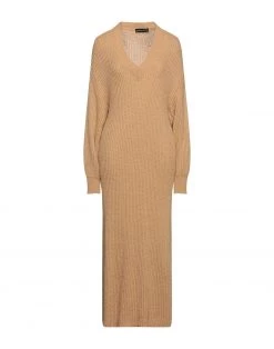 VANESSA SCOTT Midi Dress For Women Camel 16 VANESSA SCOTT Midi Dress For Women Camel -VANESSA SCOTT Sales Shop unnamed file 1930