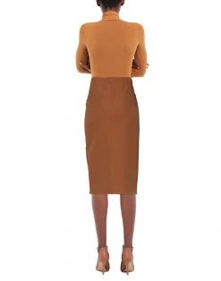 VANESSA SCOTT Midi Skirt For Women Tan 9 VANESSA SCOTT Midi Skirt For Women Tan -VANESSA SCOTT Sales Shop unnamed file 1942