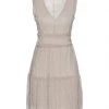 VANESSA SCOTT Short Dress For Women Beige