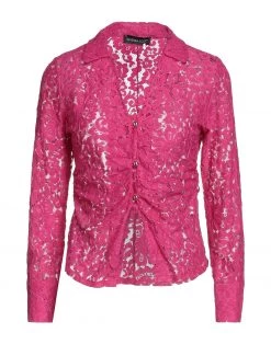 VANESSA SCOTT Lace Shirts & Blouses For Women Blue