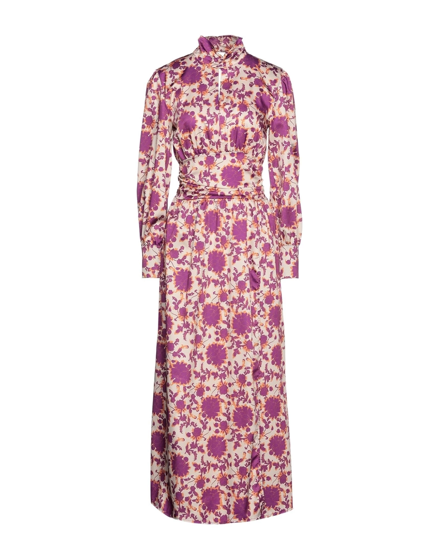 VANESSA SCOTT Long Dress For Women Purple 1 VANESSA SCOTT Long Dress For Women Purple