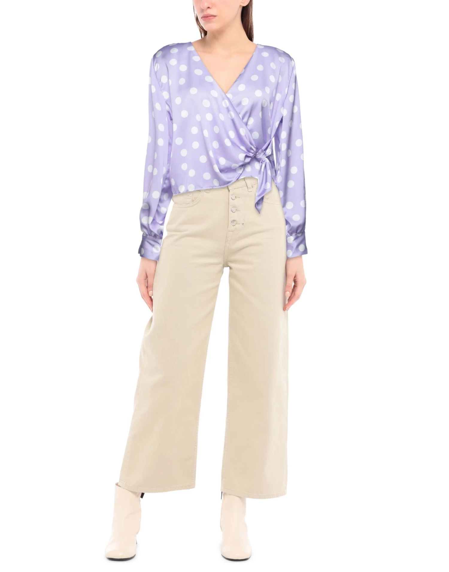 VANESSA SCOTT Blouse For Women Lilac 2 VANESSA SCOTT Blouse For Women Lilac - Image 2