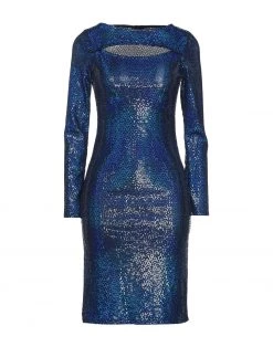 VANESSA SCOTT Short Dress For Women Blue -VANESSA SCOTT Sales Shop unnamed file 2134