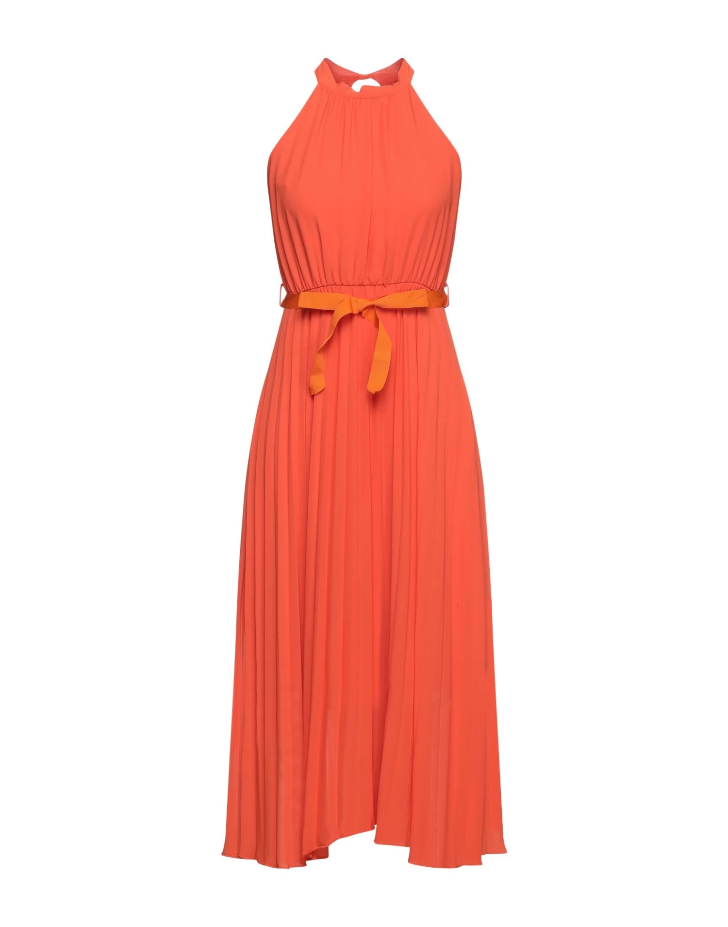 VANESSA SCOTT Midi Dress For Women Orange 5 VANESSA SCOTT Midi Dress For Women Orange - Image 5