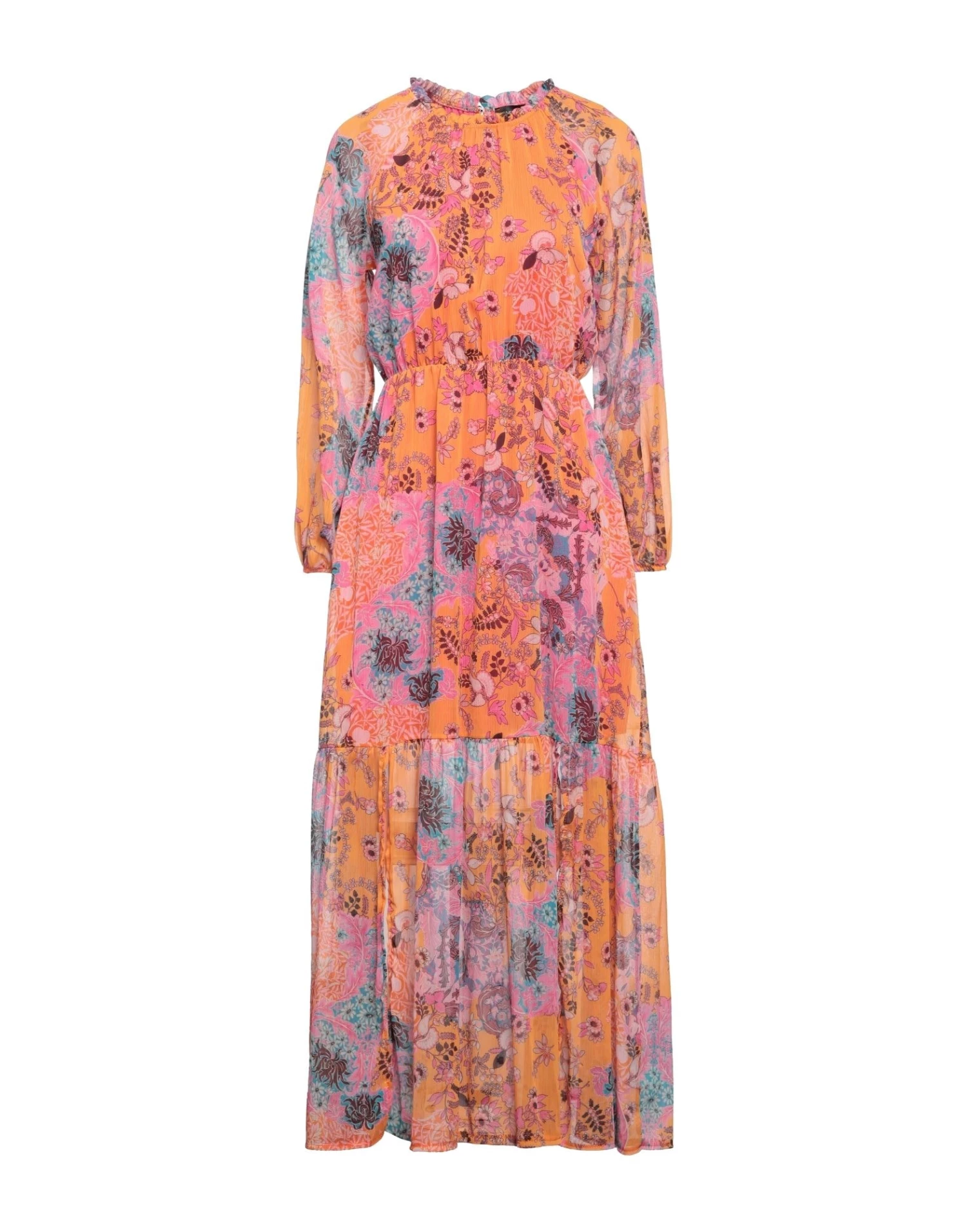 VANESSA SCOTT Long Dress For Women Military Green 1 VANESSA SCOTT Long Dress For Women Military Green