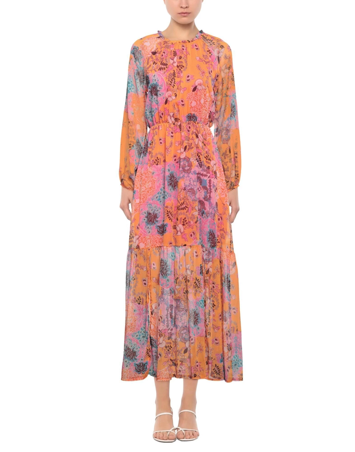 VANESSA SCOTT Long Dress For Women Military Green 2 VANESSA SCOTT Long Dress For Women Military Green - Image 2