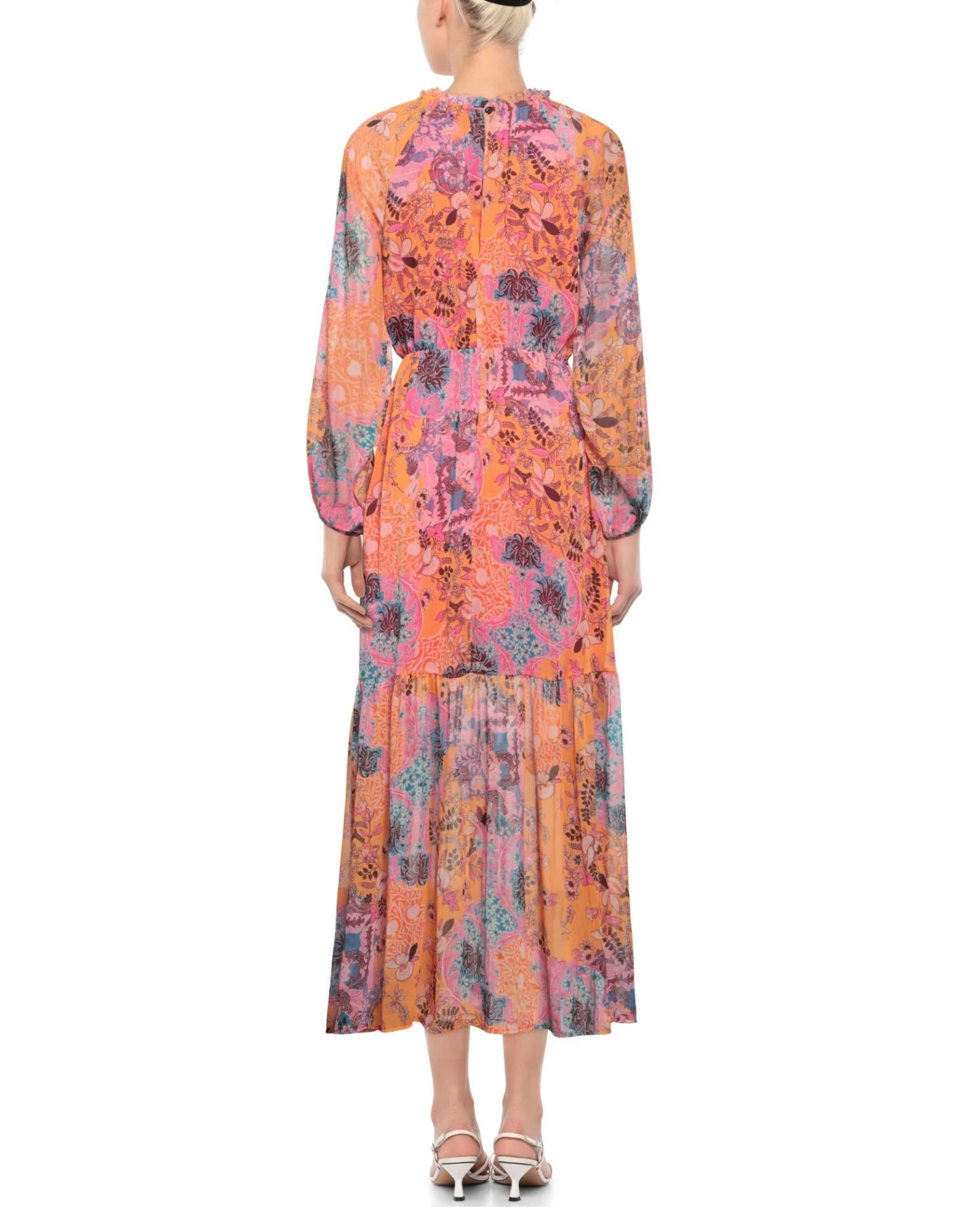 VANESSA SCOTT Long Dress For Women Military Green 3 VANESSA SCOTT Long Dress For Women Military Green - Image 3