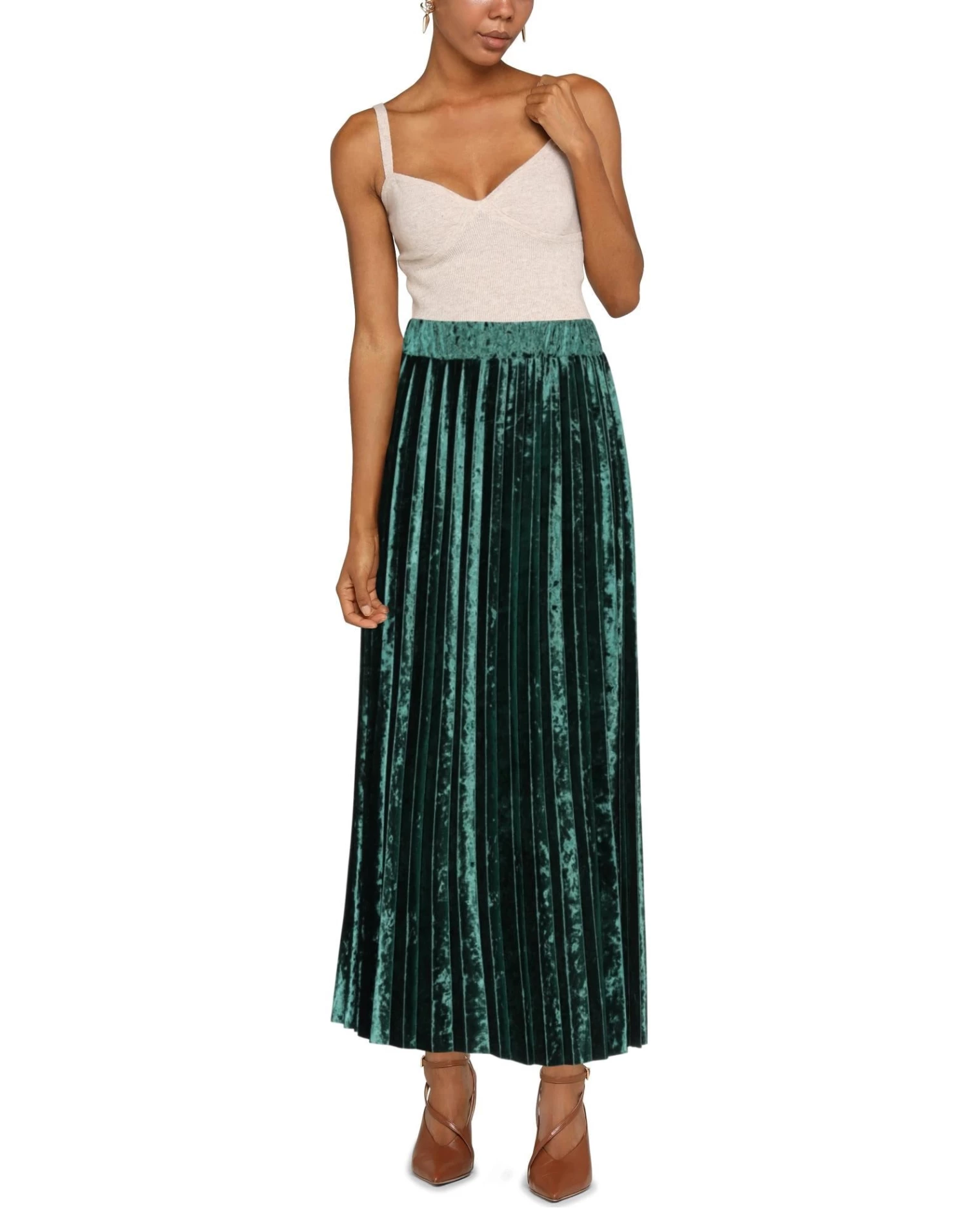 VANESSA SCOTT Maxi Skirts For Women Black 2 VANESSA SCOTT Maxi Skirts For Women Black - Image 2