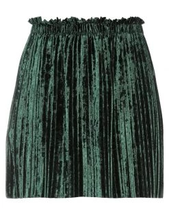 VANESSA SCOTT Mini Skirt For Women Green