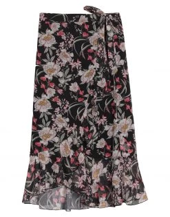 VANESSA SCOTT Midi Skirt For Women Black