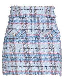 VANESSA SCOTT Mini Skirt For Women Sky Blue -VANESSA SCOTT Sales Shop unnamed file 2381