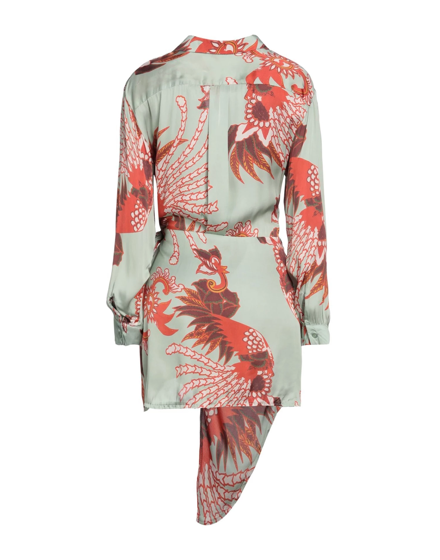 VANESSA SCOTT Short Dress For Women Sage Green 2 VANESSA SCOTT Short Dress For Women Sage Green - Image 2