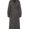 VANESSA SCOTT Coat For Women Black