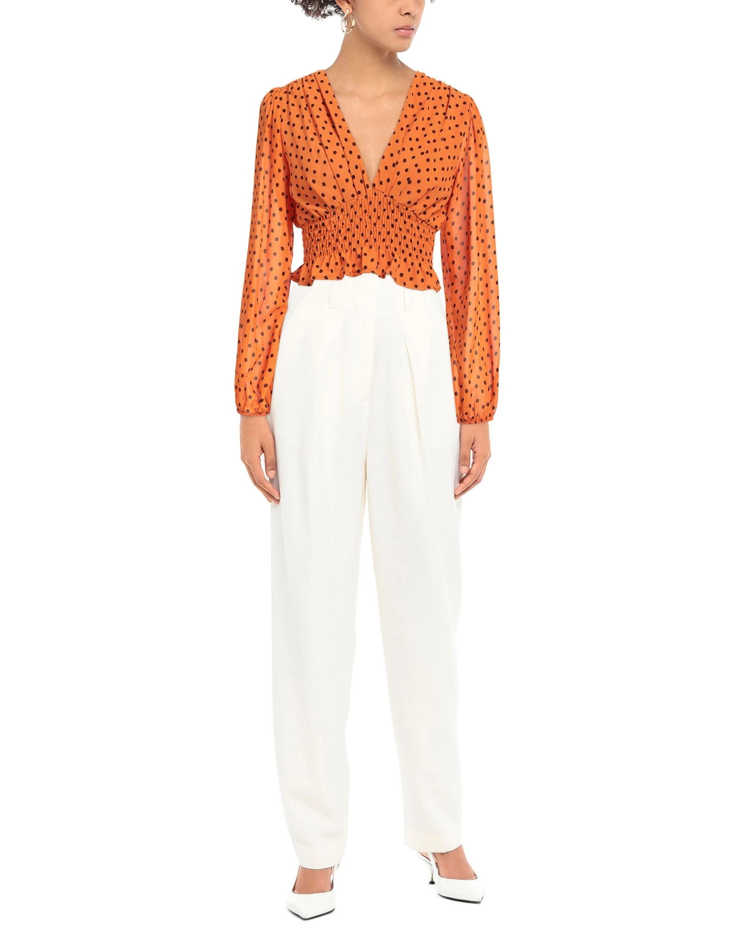 VANESSA SCOTT Blouse For Women Acid Green 2 VANESSA SCOTT Blouse For Women Acid Green - Image 2