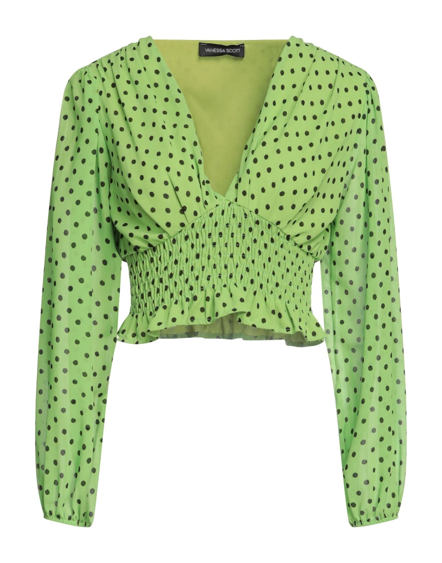 VANESSA SCOTT Blouse For Women Acid Green 6 VANESSA SCOTT Blouse For Women Acid Green - Image 6
