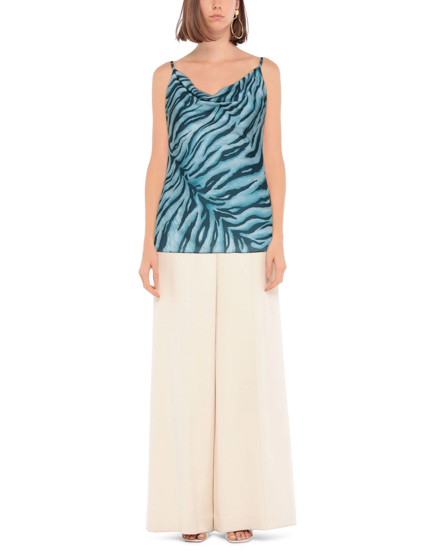 VANESSA SCOTT Top For Women Deep Jade 2 VANESSA SCOTT Top For Women Deep Jade - Image 2