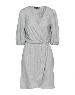 VANESSA SCOTT Short Dress For Women Grey