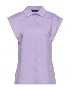 VANESSA SCOTT Solid Color Shirts & Blouses For Women Sky Blue -VANESSA SCOTT Sales Shop unnamed file 252