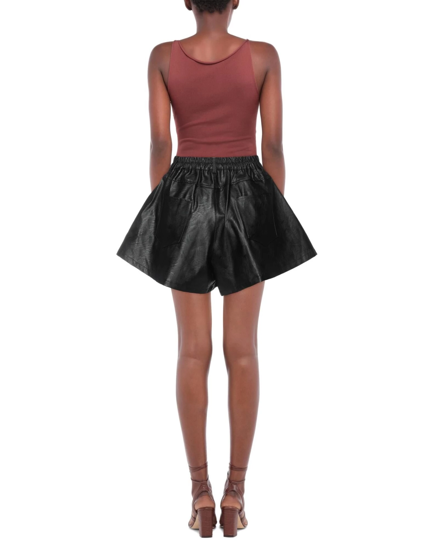 VANESSA SCOTT Shorts & Bermuda For Women Black 3 VANESSA SCOTT Shorts & Bermuda For Women Black - Image 3