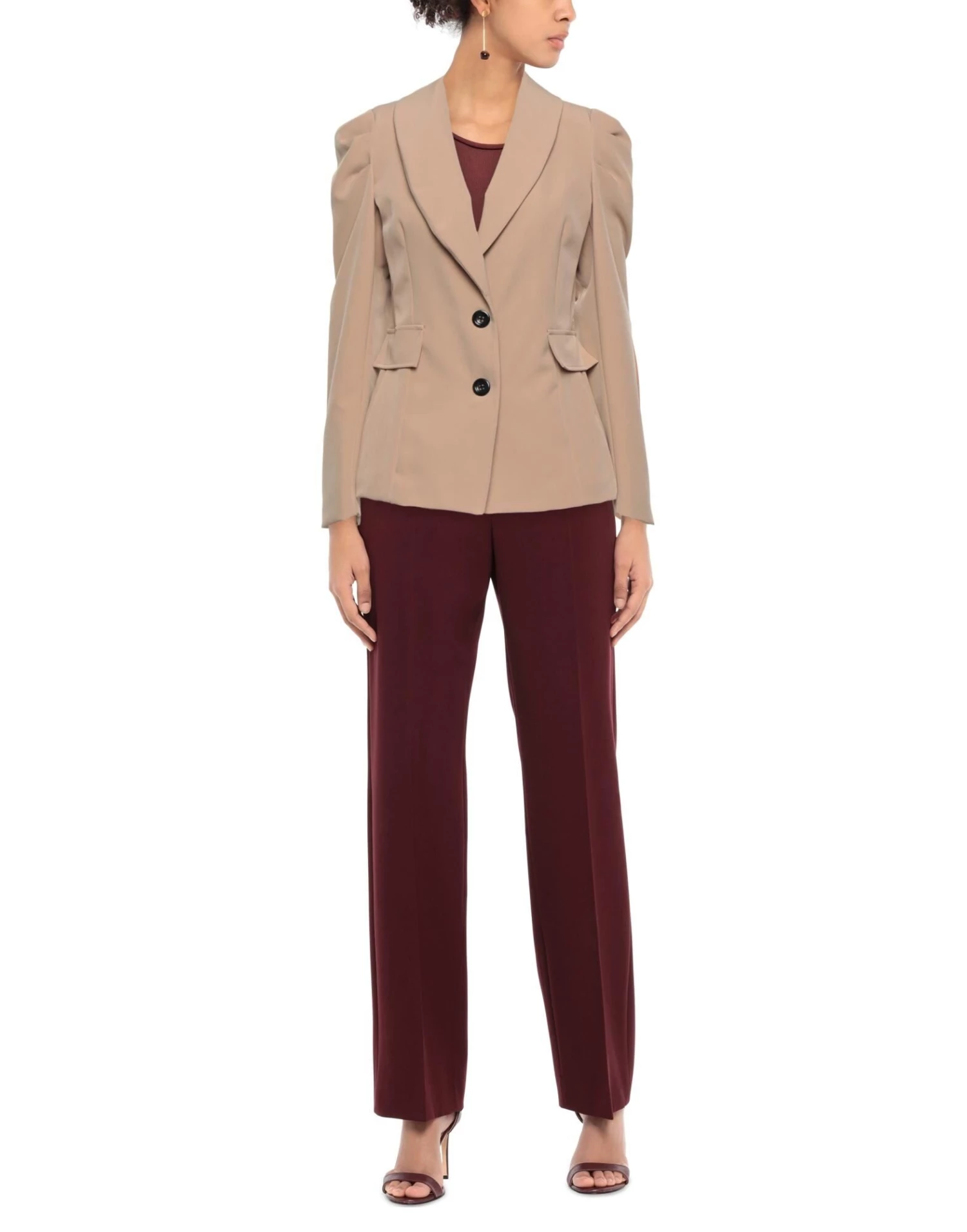 VANESSA SCOTT Blazer For Women Camel 2 VANESSA SCOTT Blazer For Women Camel - Image 2