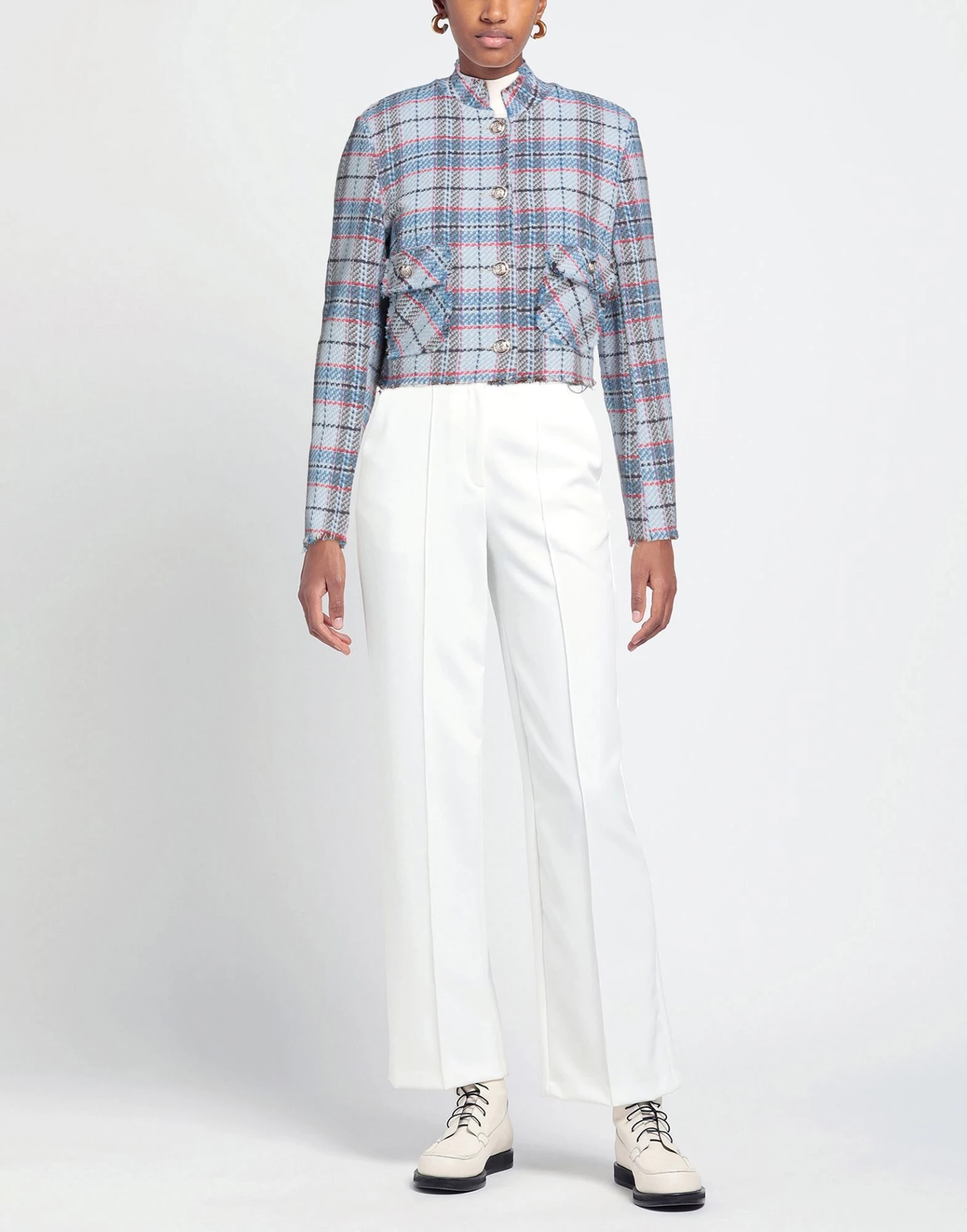 VANESSA SCOTT Jacket For Women Sky Blue 2 VANESSA SCOTT Jacket For Women Sky Blue - Image 2