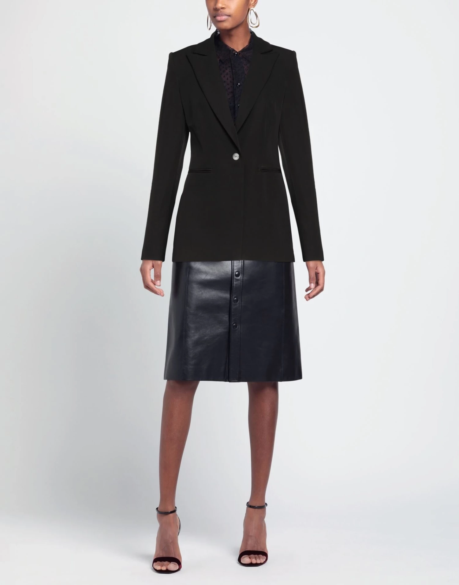 VANESSA SCOTT Blazer For Women Black 2 VANESSA SCOTT Blazer For Women Black - Image 2