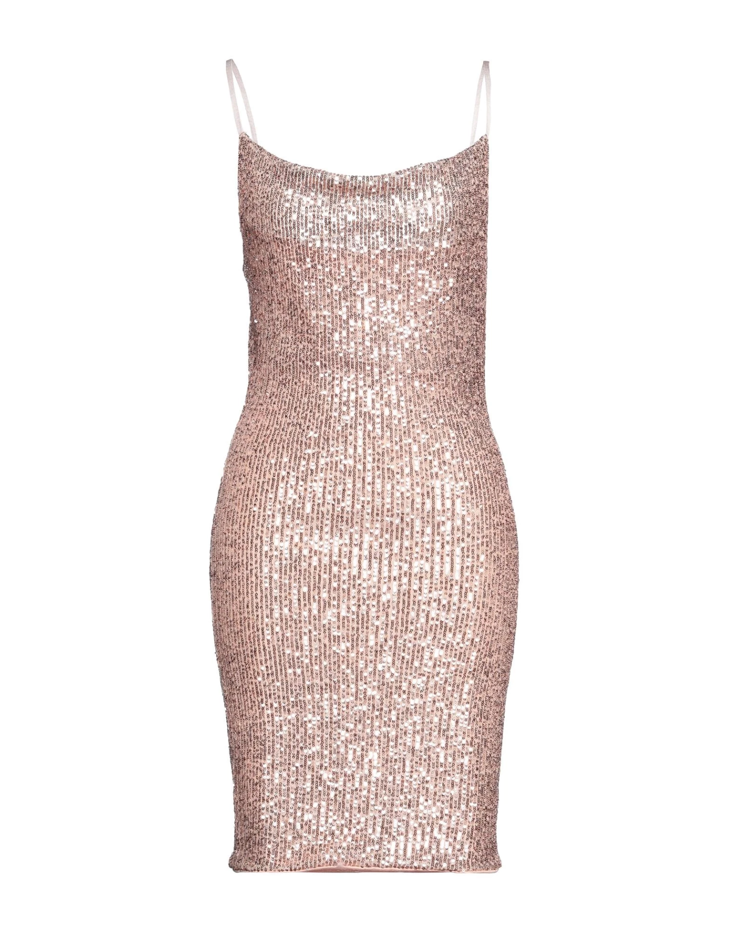 VANESSA SCOTT Midi Dress For Women Rose Gold 1 VANESSA SCOTT Midi Dress For Women Rose Gold