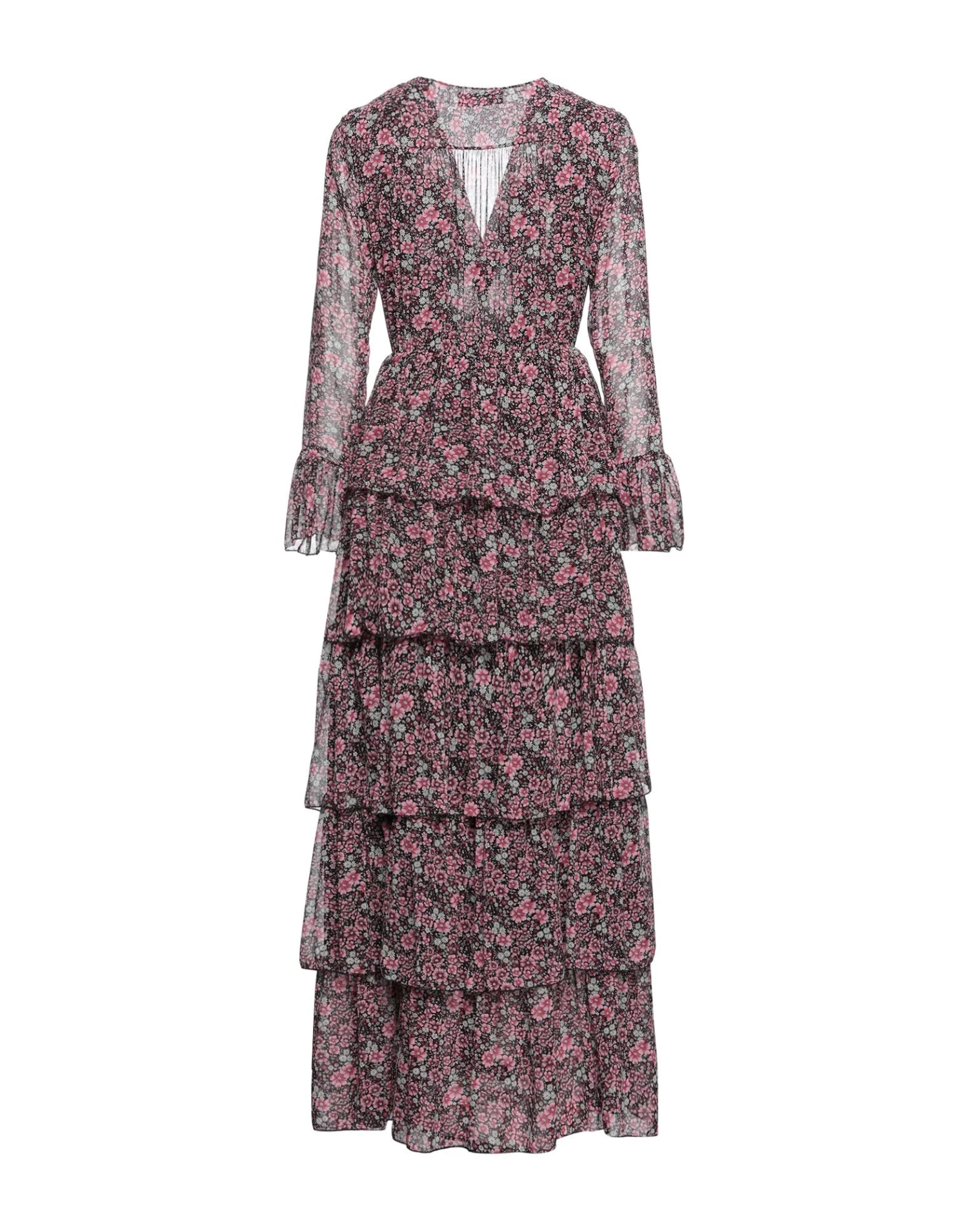 VANESSA SCOTT Long Dress For Women Black 2 VANESSA SCOTT Long Dress For Women Black - Image 2