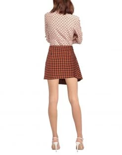 VANESSA SCOTT Mini Skirt For Women Orange -VANESSA SCOTT Sales Shop unnamed file 275