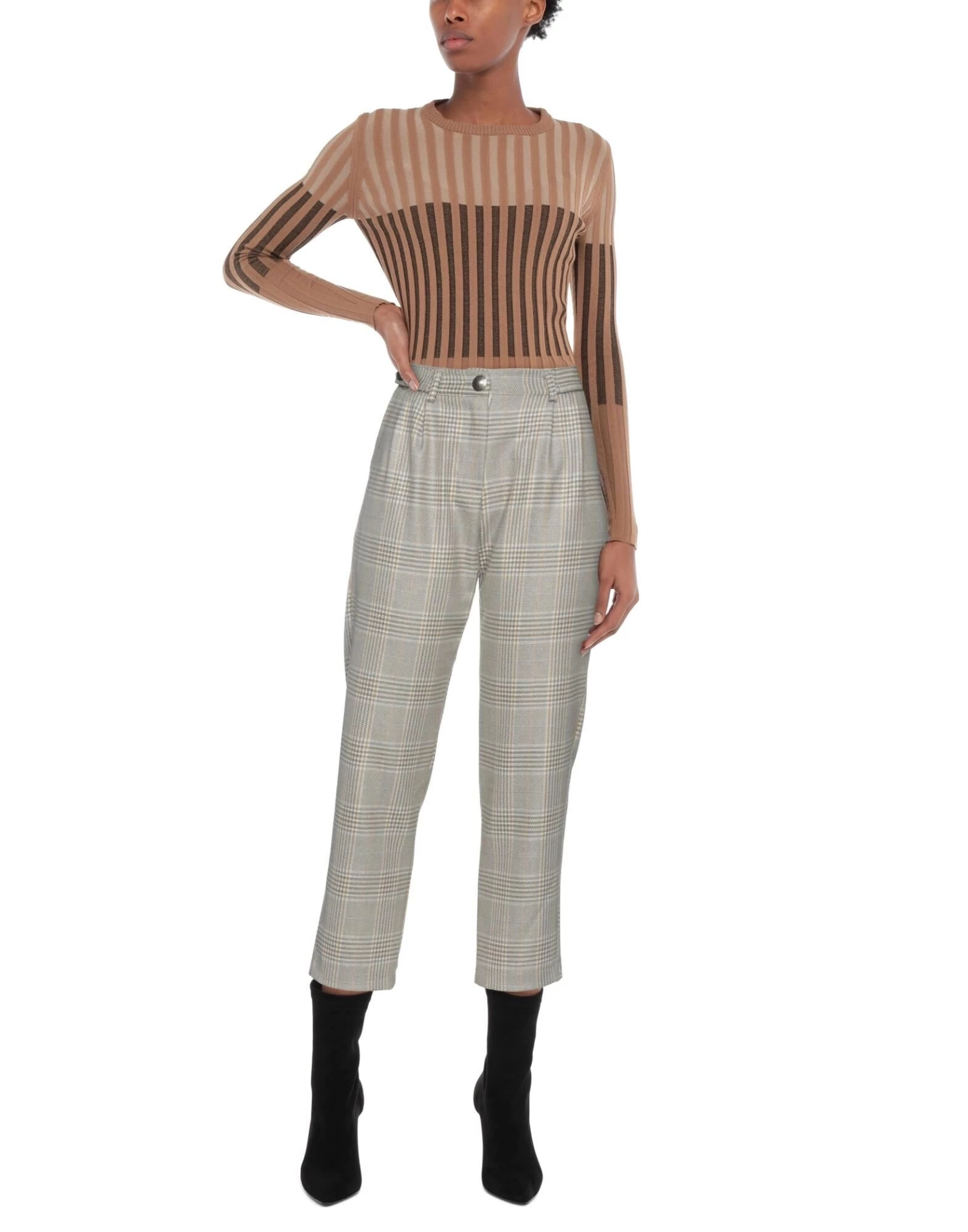 VANESSA SCOTT Casual Pants For Women Grey 2 VANESSA SCOTT Casual Pants For Women Grey - Image 2