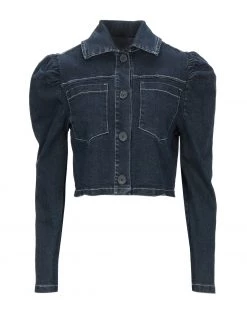 VANESSA SCOTT Denim Jacket For Women Blue