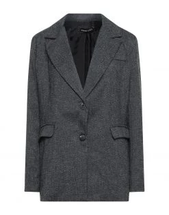 VANESSA SCOTT Blazer For Women Steel Grey