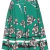 VANESSA SCOTT Mini Skirt For Women Green