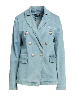 VANESSA SCOTT Blazer For Women Blue