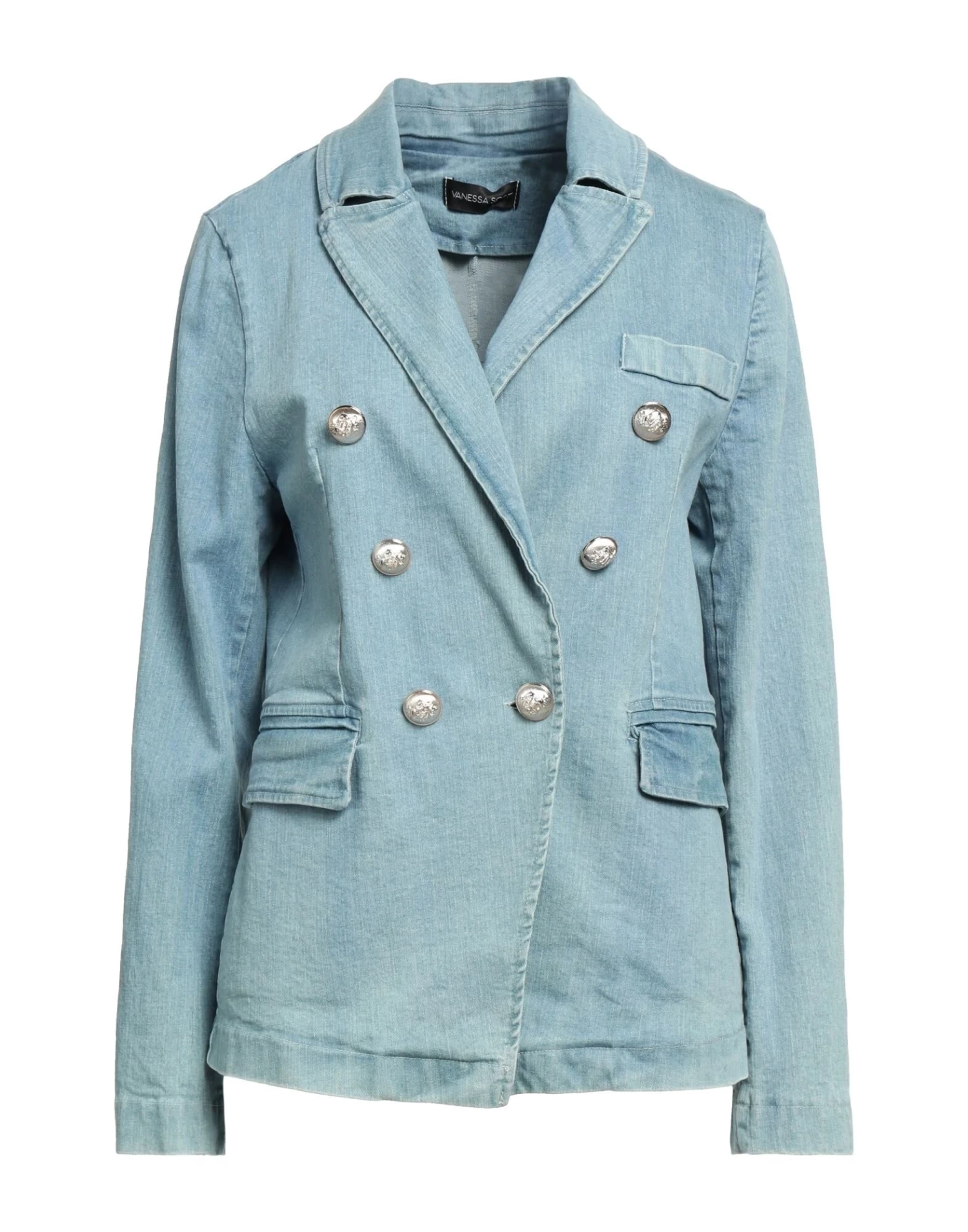 VANESSA SCOTT Blazer For Women Blue 1 VANESSA SCOTT Blazer For Women Blue