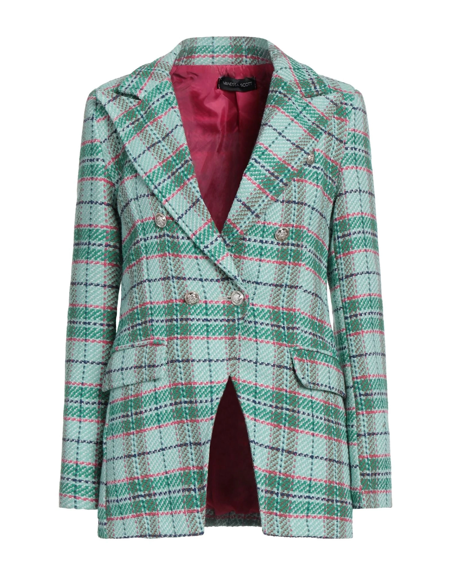 VANESSA SCOTT Blazer For Women Light Green 1 VANESSA SCOTT Blazer For Women Light Green