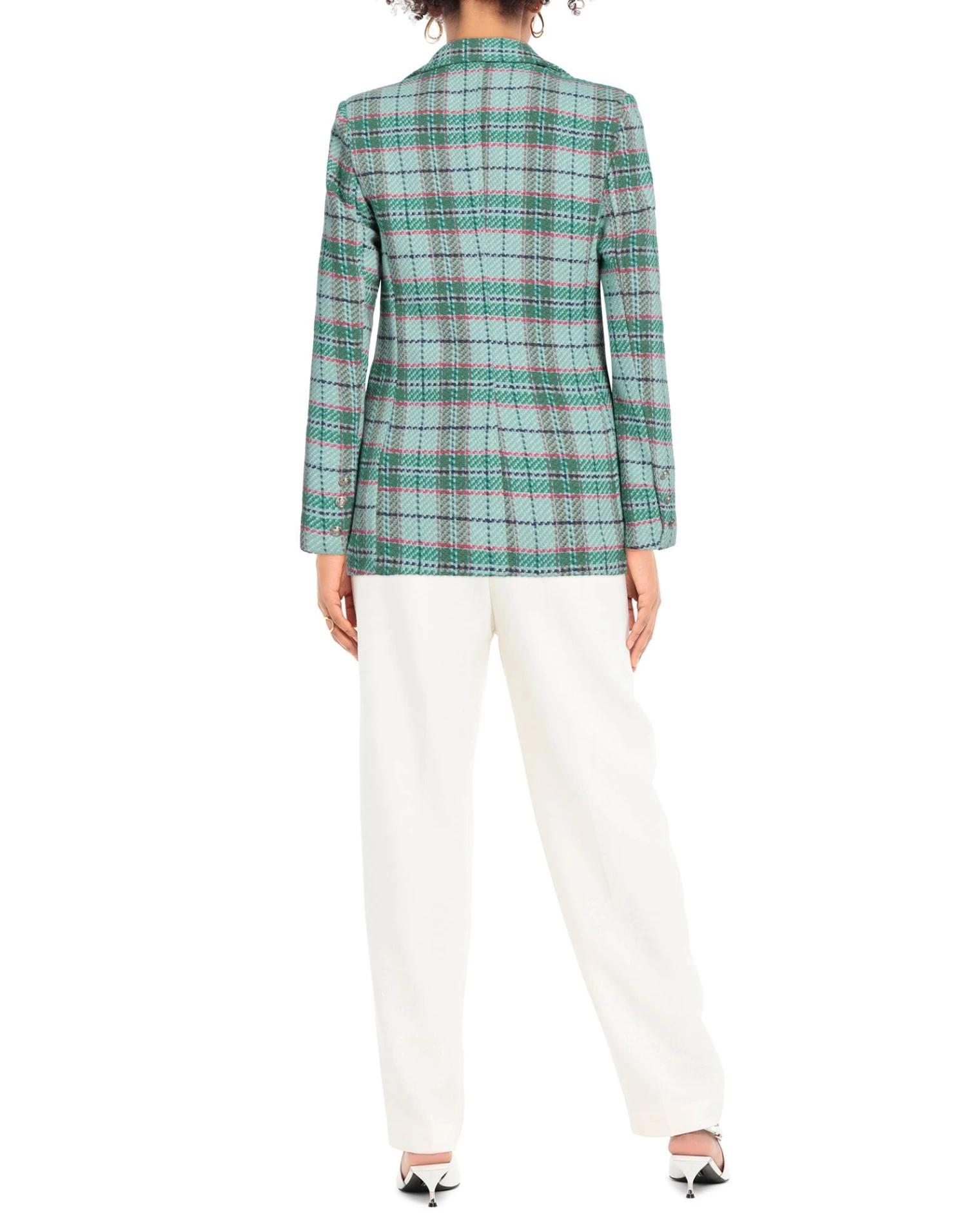 VANESSA SCOTT Blazer For Women Light Green 3 VANESSA SCOTT Blazer For Women Light Green - Image 3