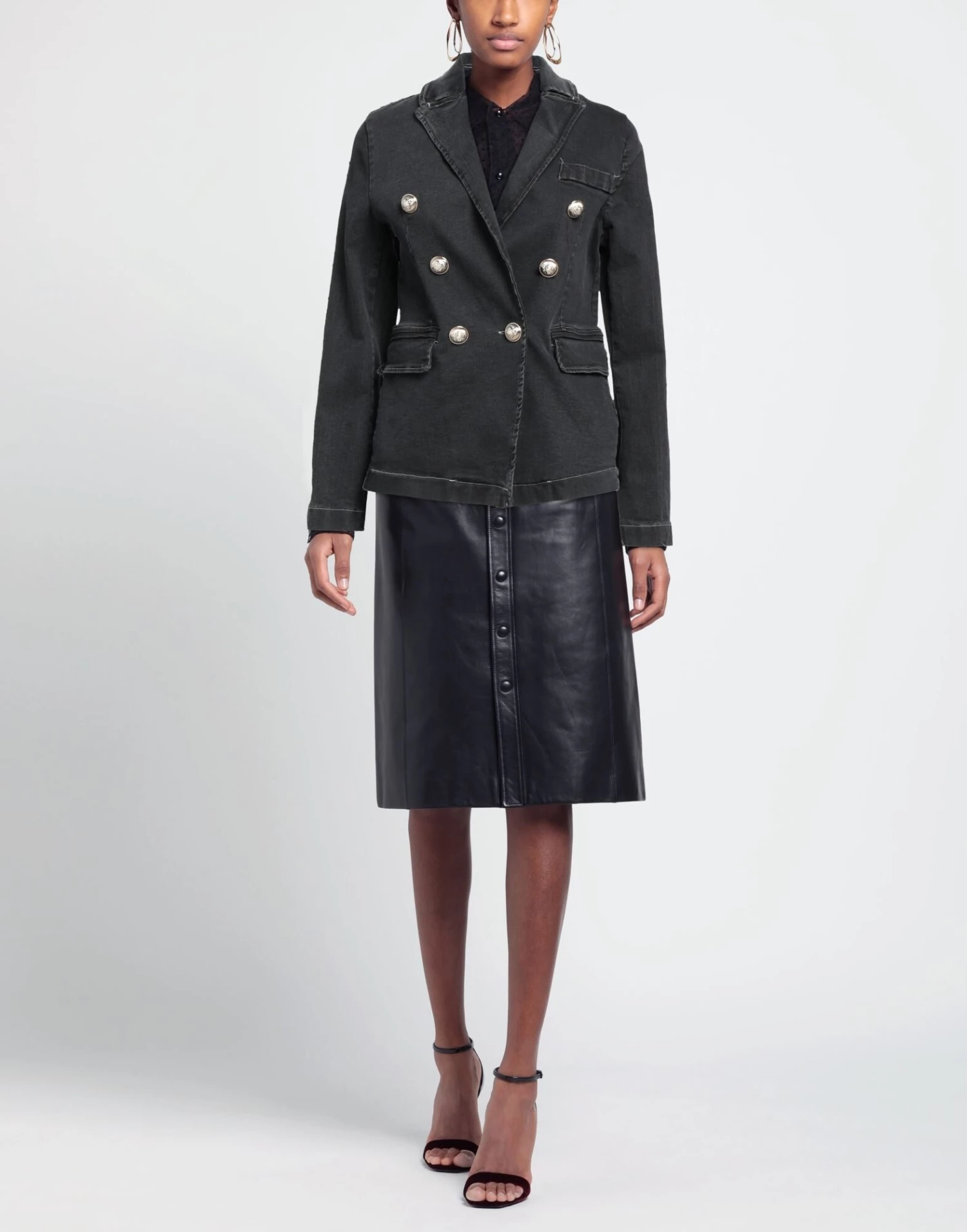 VANESSA SCOTT Blazer For Women Black 2 VANESSA SCOTT Blazer For Women Black - Image 2