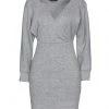 VANESSA SCOTT Short Dress For Women Grey
