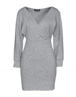 VANESSA SCOTT Short Dress For Women Grey