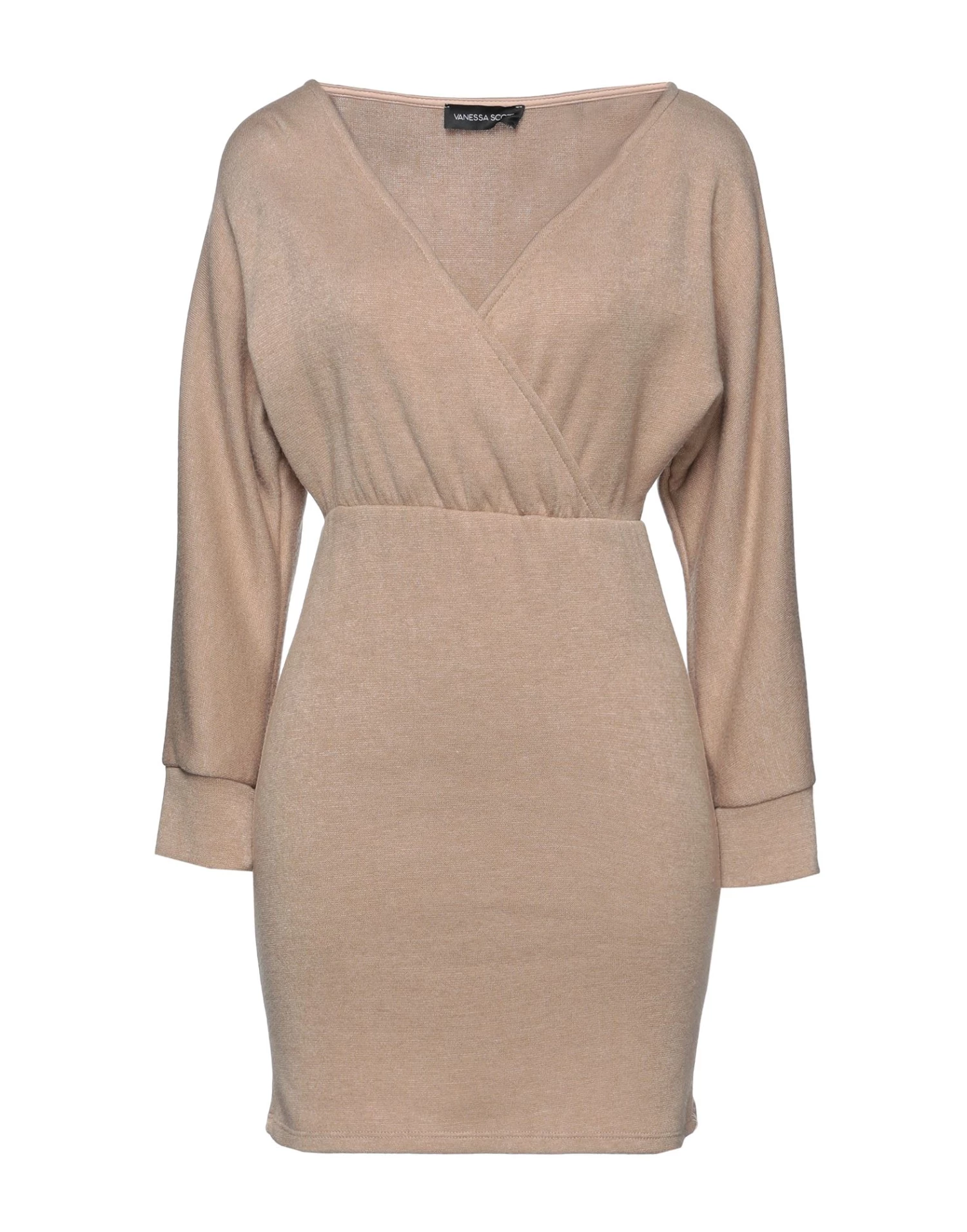 VANESSA SCOTT Short Dress For Women Grey 5 VANESSA SCOTT Short Dress For Women Grey - Image 5