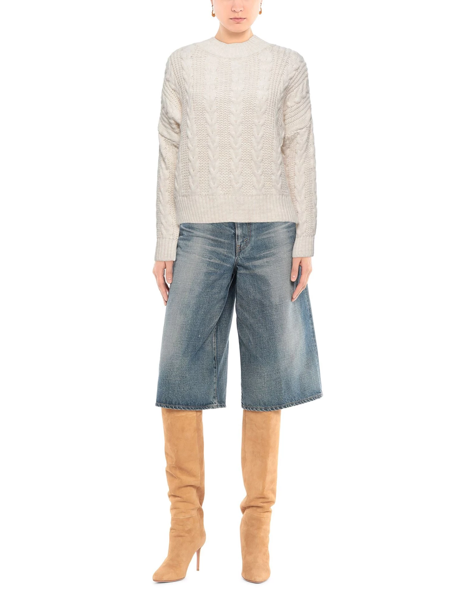 VANESSA SCOTT Sweater For Women White 2 VANESSA SCOTT Sweater For Women White - Image 2