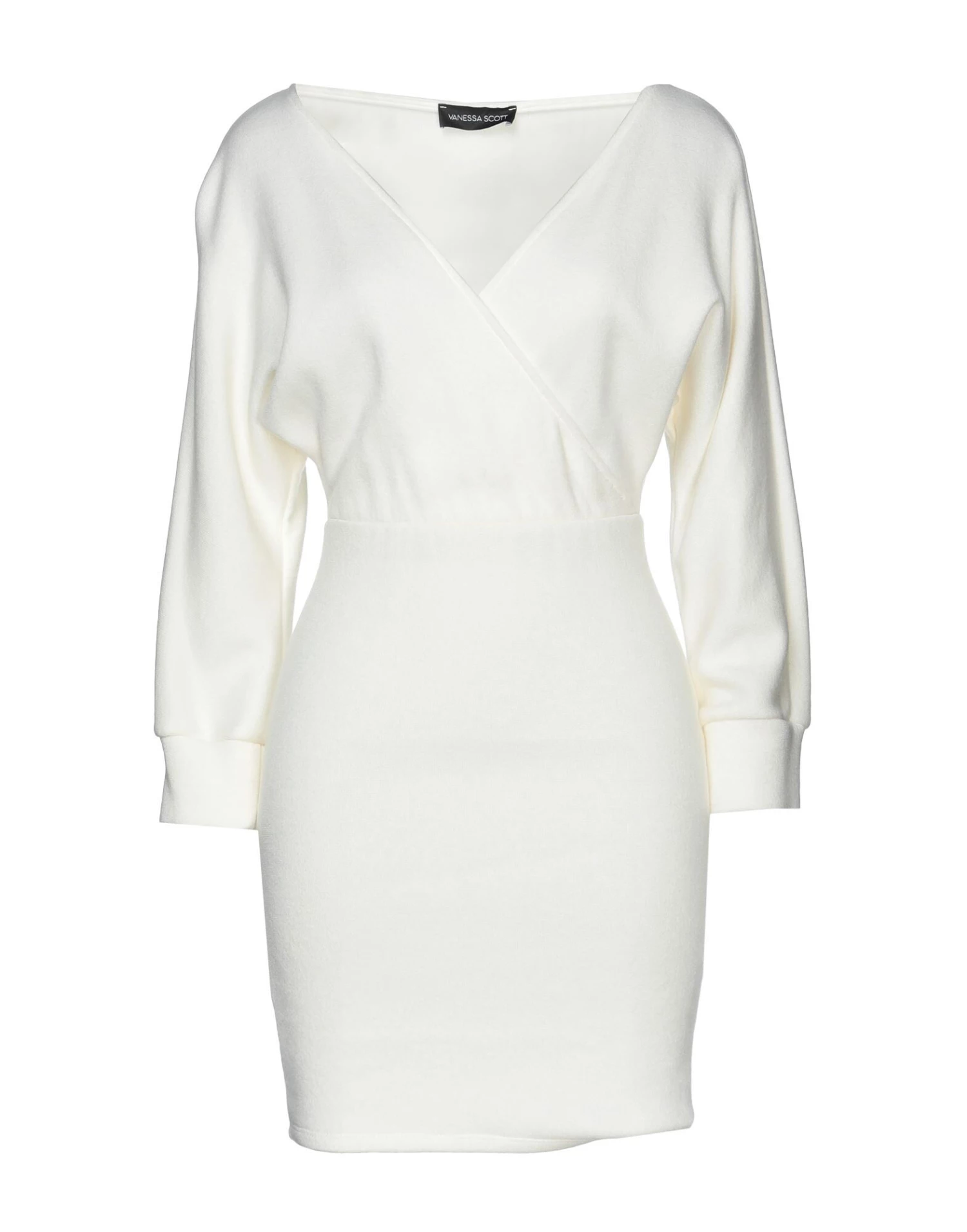 VANESSA SCOTT Short Dress For Women Ivory 5 VANESSA SCOTT Short Dress For Women Ivory - Image 5
