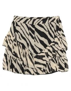 VANESSA SCOTT Mini Skirt For Women Ivory