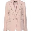 VANESSA SCOTT Blazer For Women Pastel Pink