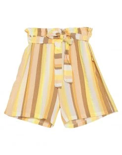 VANESSA SCOTT Shorts & Bermuda For Women Ocher