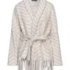 VANESSA SCOTT Cardigan For Women Light Grey
